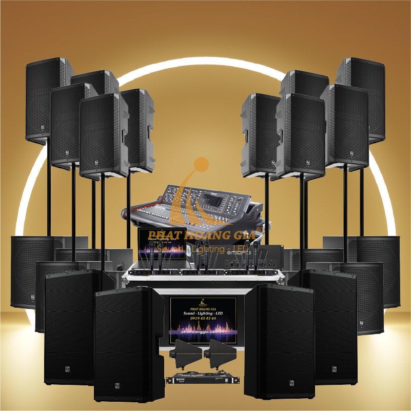 Gói âm thanh sự kiện trong nhà 8C