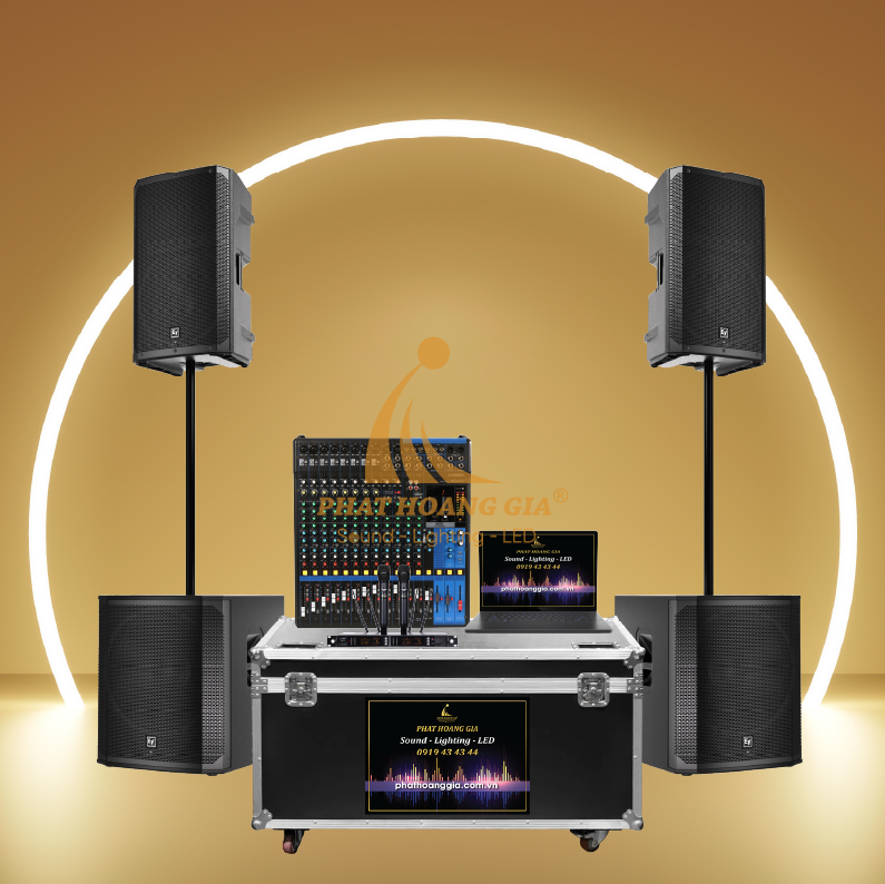 gói âm thanh sự kiện ngoài trời NT2B