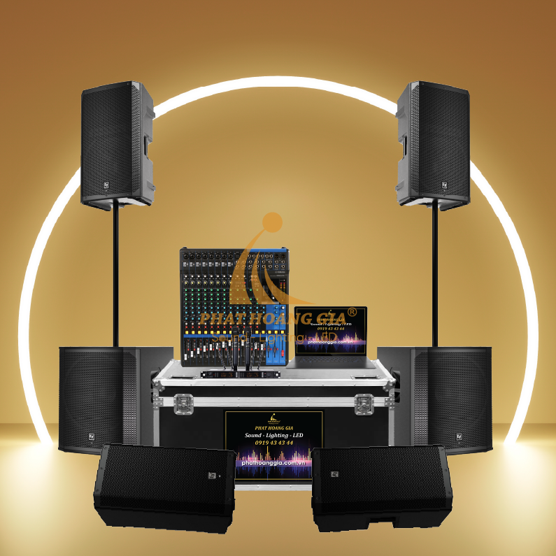 gói âm thanh sự kiện ngoài trời NT2C