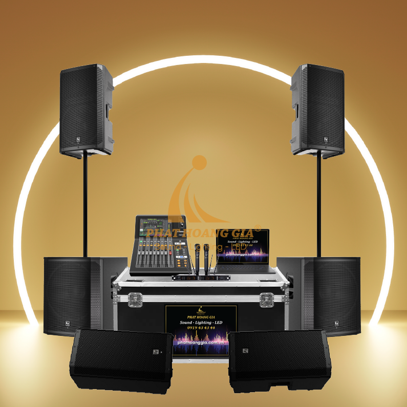 gói âm thanh sự kiện ngoài trời NT2D