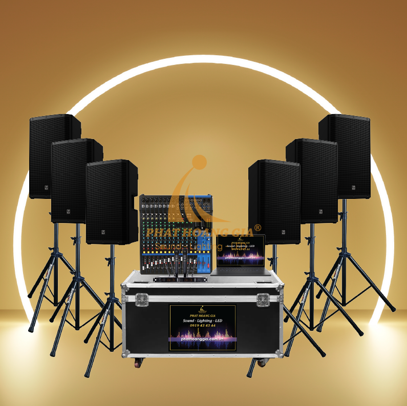 gói âm thanh sự kiện ngoài trời NT3B