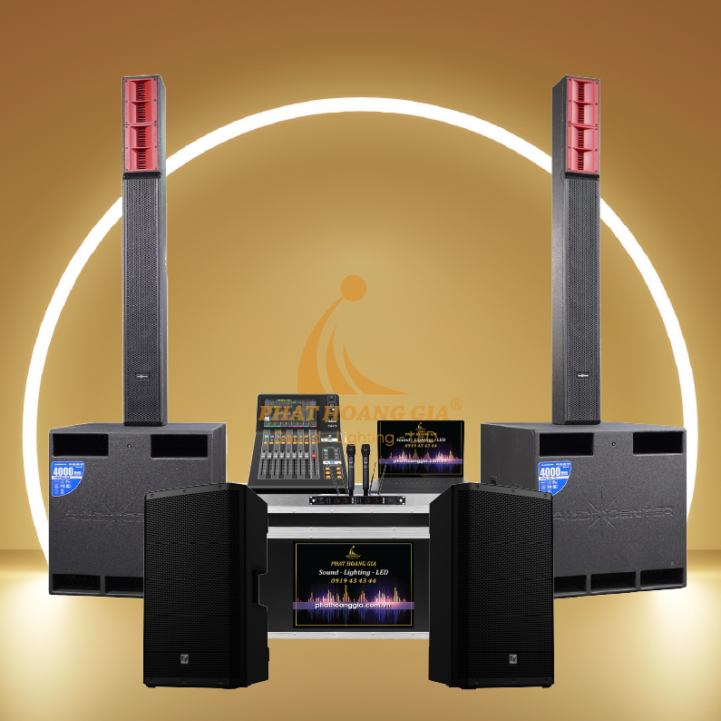 gói âm thanh sự kiện ngoài trời NT3D