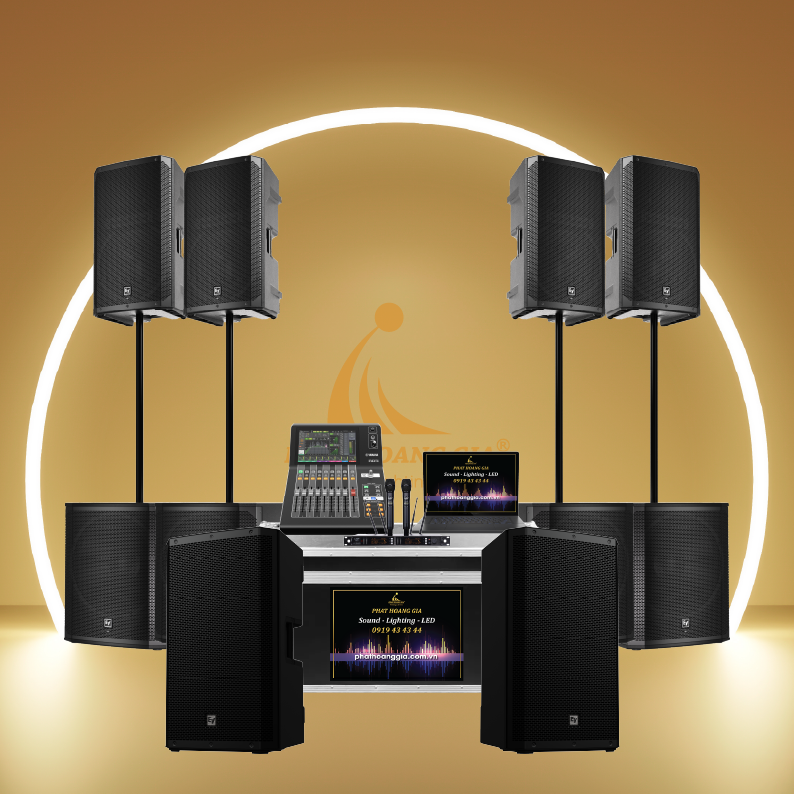 gói âm thanh sự kiện ngoài trời NT3E