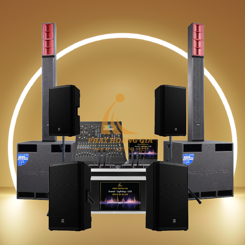 gói âm thanh sự kiện ngoài trời NT4A