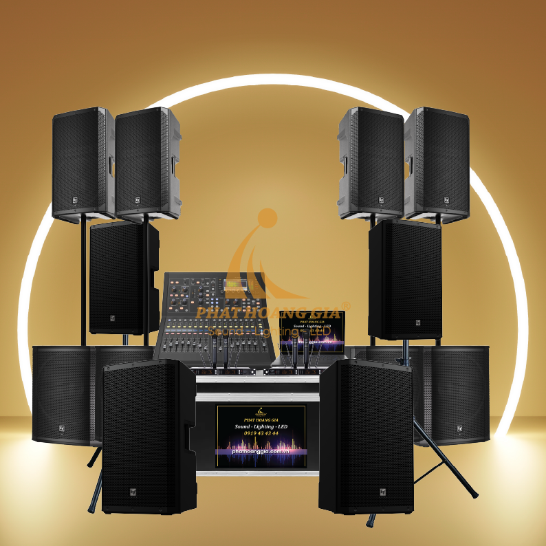 gói âm thanh sự kiện ngoài trời NT4B