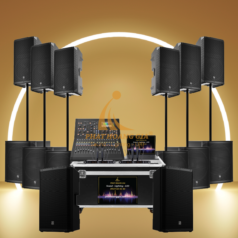 gói âm thanh sự kiện ngoài trời NT5B