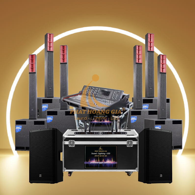 gói âm thanh sự kiện ngoài trời NT6B