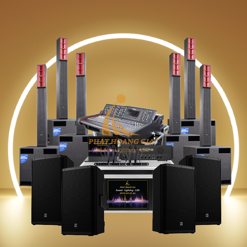 gói âm thanh sự kiện ngoài trời NT7A