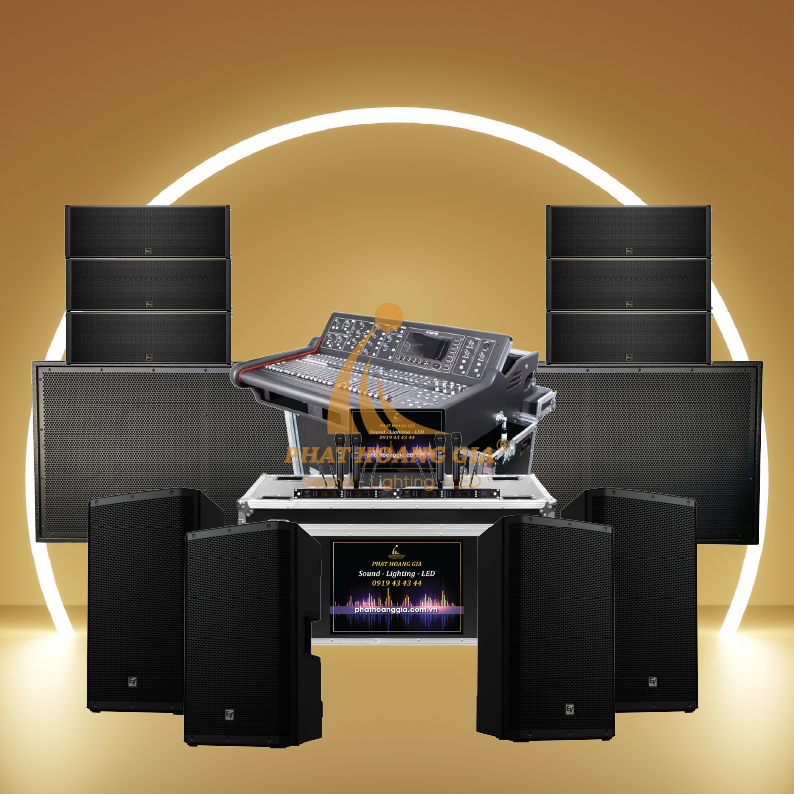 gói âm thanh sự kiện ngoài trời NT7B