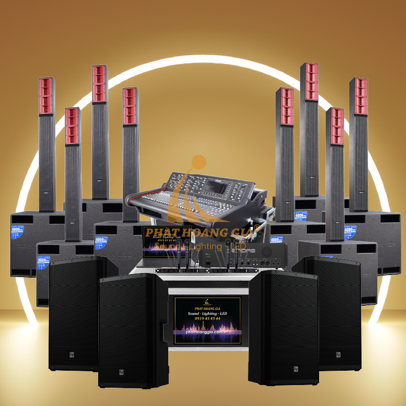 gói âm thanh sự kiện ngoài trời NT8A