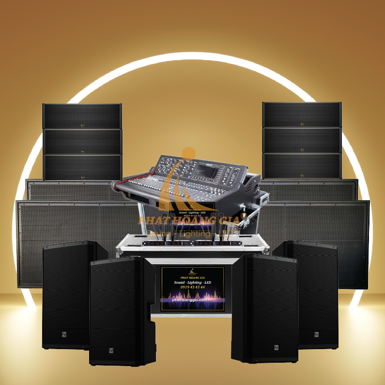 gói âm thanh sự kiện ngoài trời NT8B