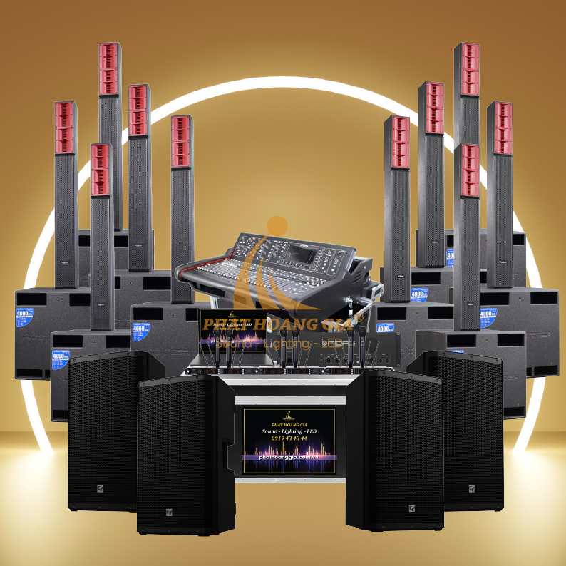 gói âm thanh sự kiện ngoài trời NT9A