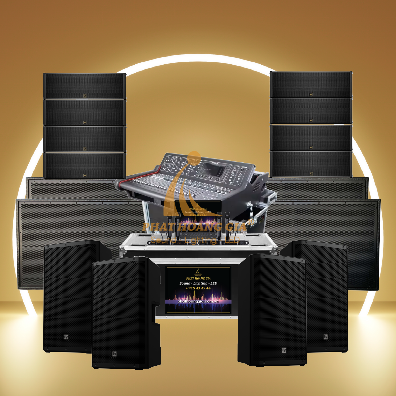 gói âm thanh sự kiện ngoài trời NT9B