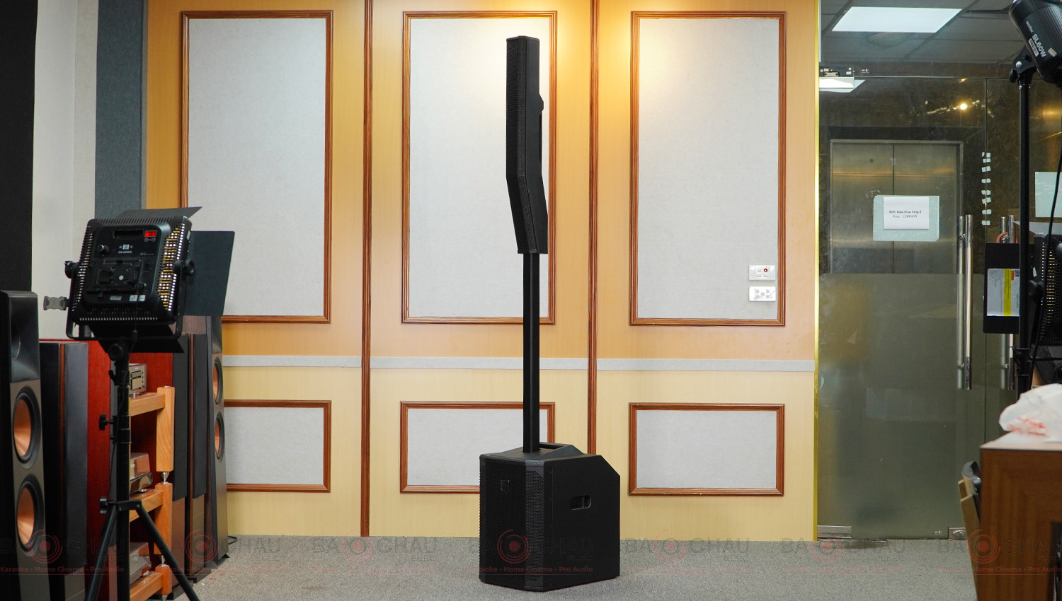 Loa cột Electro-Voice EV50M: Sự lựa chọn tinh tế cho các sự kiện khai trương, tiệc trà nhỏ