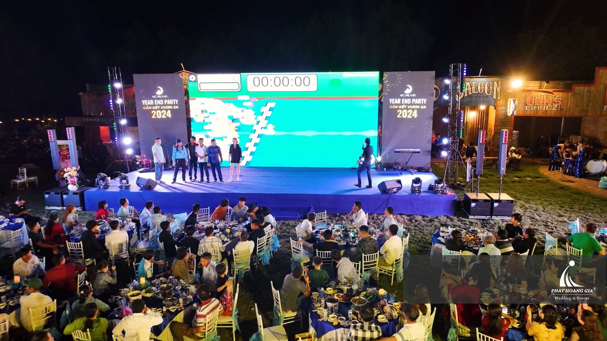 Thiết kế cấu hình màn hình LED phù hợp với quy mô khách mời