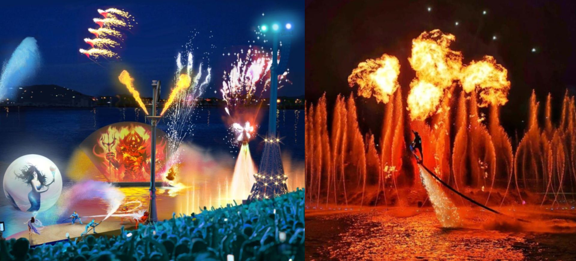 Hệ thống lửa và CO2 chuyên nghiệp cho các show diễn quy mô lớn