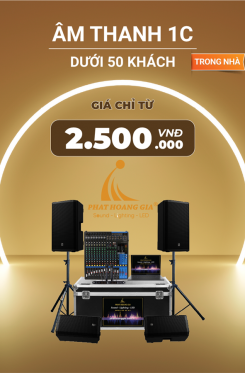 Gói Âm Thanh Sự Kiện Trong Nhà 1C
