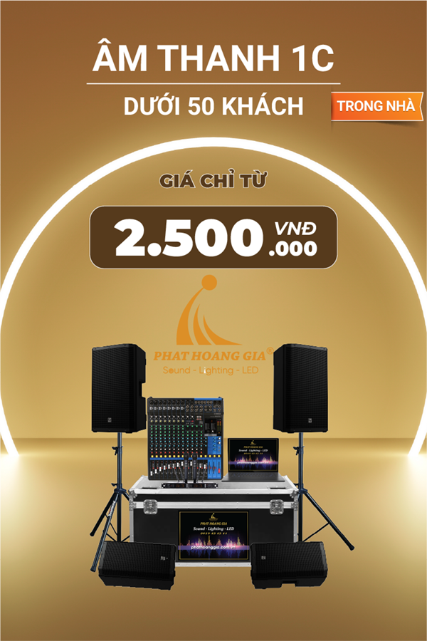 Gói Âm Thanh Sự Kiện Trong Nhà 1C