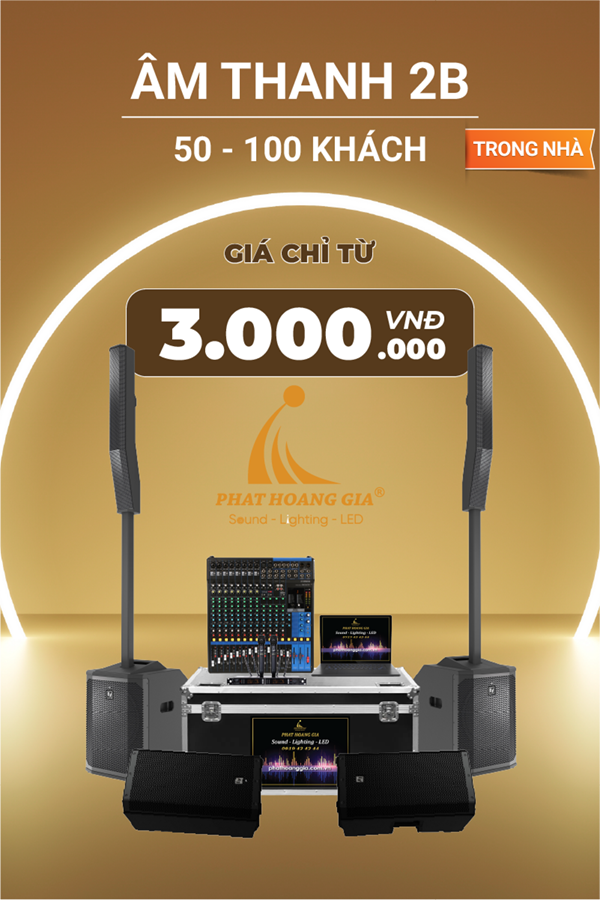 Gói Âm Thanh Sự Kiện Trong Nhà 2B