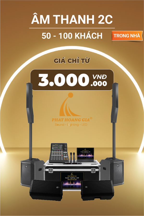 Gói Âm Thanh Sự Kiện Trong Nhà 2C