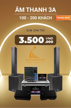 Gói Âm Thanh Sự Kiện Trong Nhà 3A