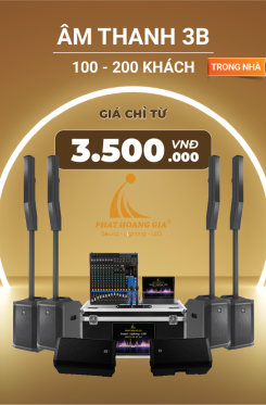 Gói Âm Thanh Sự Kiện Trong Nhà 3B