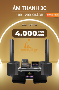 Gói Âm Thanh Sự Kiện Trong Nhà 3C