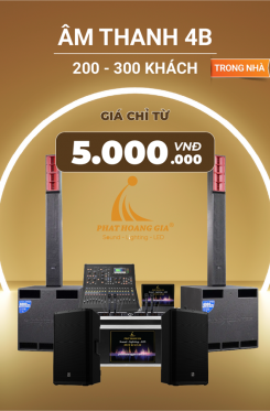 Gói Âm Thanh Sự Kiện Trong Nhà 4B