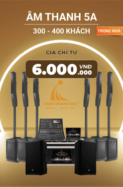 Gói Âm Thanh Sự Kiện Trong Nhà 5A