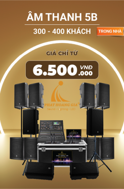 Gói Âm Thanh Sự Kiện Trong Nhà 5B