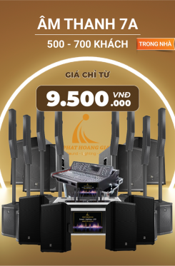 Gói Âm Thanh Sự Kiện Trong Nhà 7A