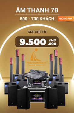 Gói Âm Thanh Sự Kiện Trong Nhà 7B