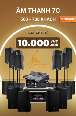 Gói Âm Thanh Sự Kiện Trong Nhà 7C