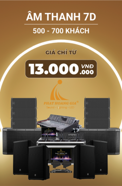 Gói Âm Thanh Sự Kiện Trong Nhà 7D