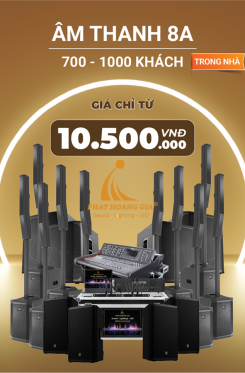 Gói Âm Thanh Sự Kiện Trong Nhà 8A