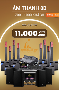Gói Âm Thanh Sự Kiện Trong Nhà 8B