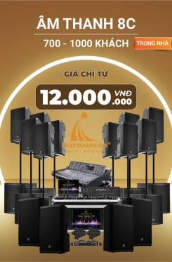 Gói Âm Thanh Sự Kiện Trong Nhà 8C