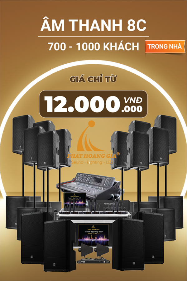 Gói Âm Thanh Sự Kiện Trong Nhà 8C