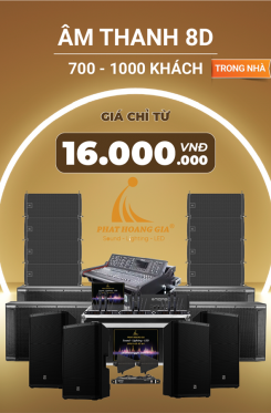 Gói Âm Thanh Sự Kiện Trong Nhà 8D