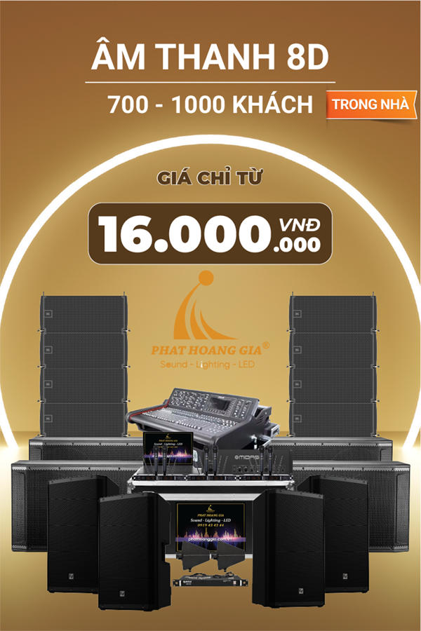 Gói Âm Thanh Sự Kiện Trong Nhà 8D