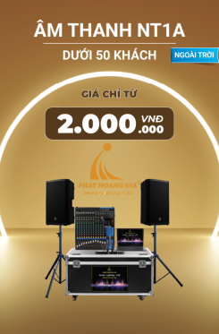 Gói Âm Thanh Sự Kiện Ngoài Trời NT1A
