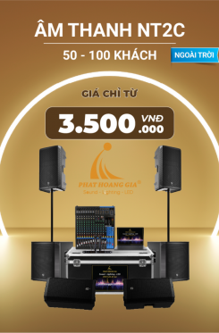 Gói Âm Thanh Sự Kiện Ngoài Trời NT2C