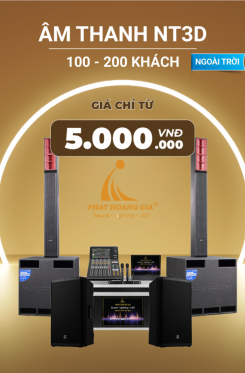 Gói Âm Thanh Sự Kiện Ngoài Trời NT3D