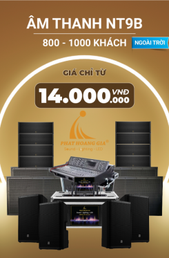Gói Âm Thanh Sự Kiện Ngoài Trời NT9B