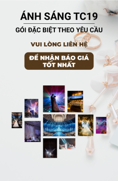 Gói Ánh Sáng Tiệc Cưới TC19