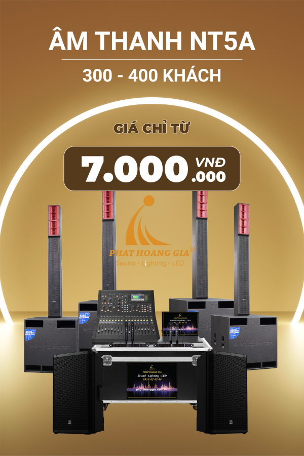 báo giá thuê dàn âm thanh ánh sáng và thiết bị điều phối cho sự kiện tại hcm