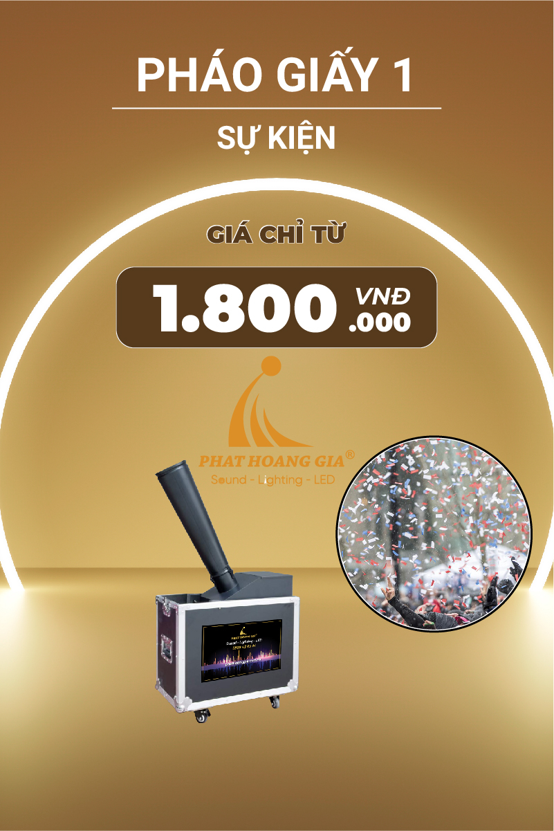 Hiệu Ứng Pháo Giấy Sự Kiện 1