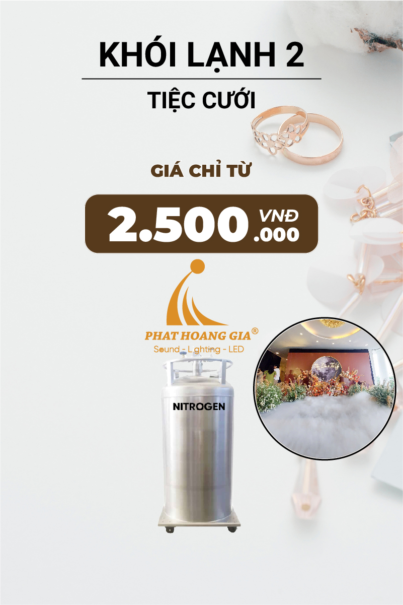 Hiệu Ứng Khói Lạnh Tiệc Cưới 2