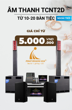 Gói Âm Thanh Tiệc Cưới Ngoài Trời TCNT2D