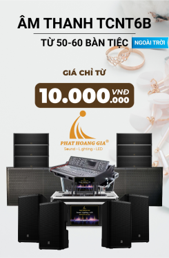 Gói Âm Thanh Tiệc Cưới Ngoài Trời TCNT6B